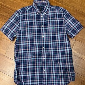 Ralph Lauren Plaid Shirt XL (18-20) Boys Blue Label